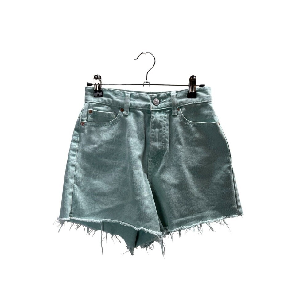 BDG Urban Outfitters Shorts Women's Size 25 Green A-Line Short 100% Cotton